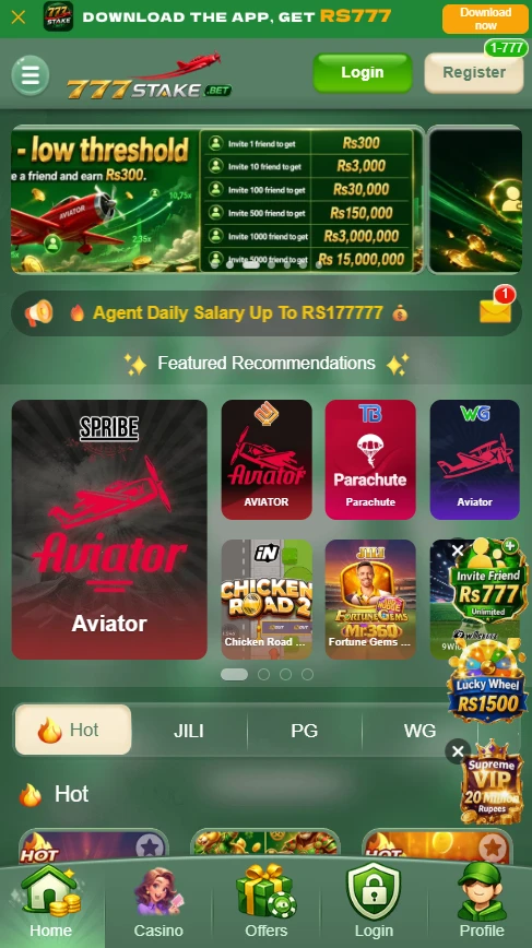 777stake bet game