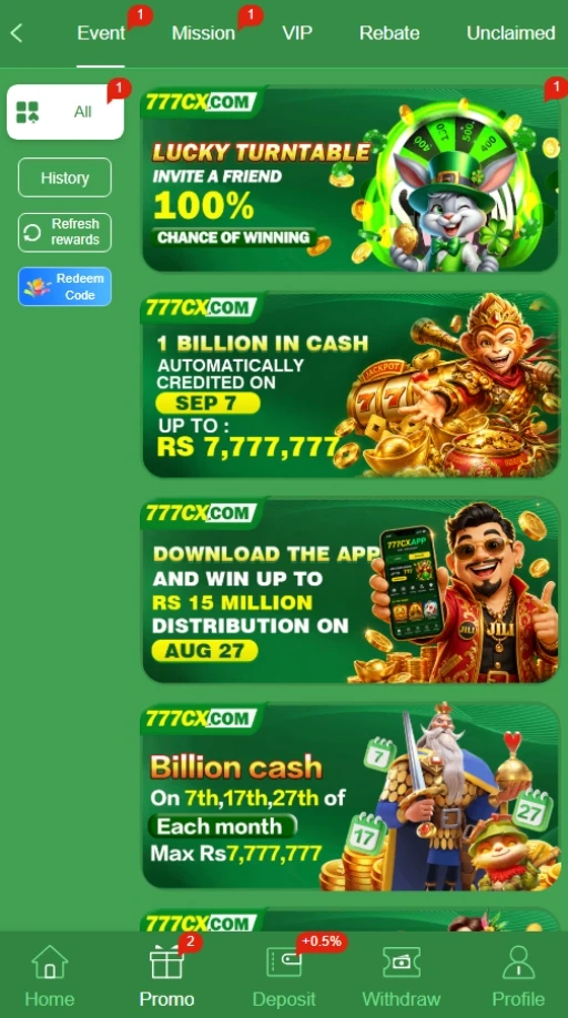 777CX Game