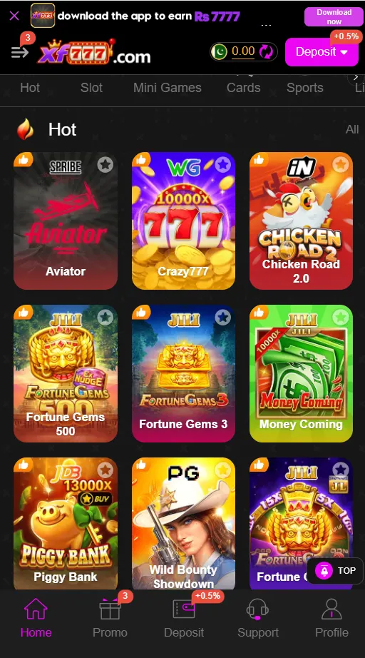 XF777 Game